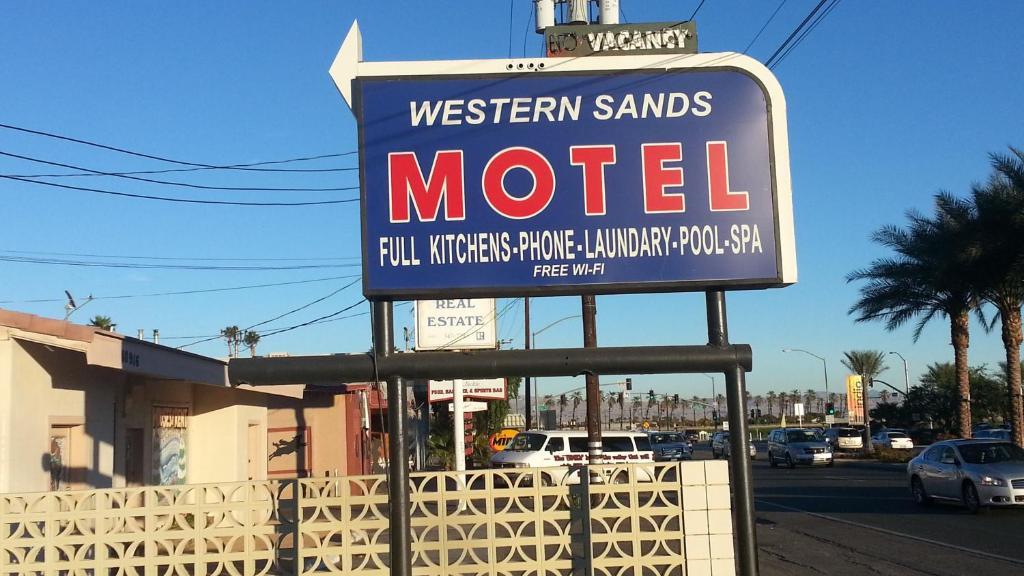Western Sands Motel Indio Esterno foto