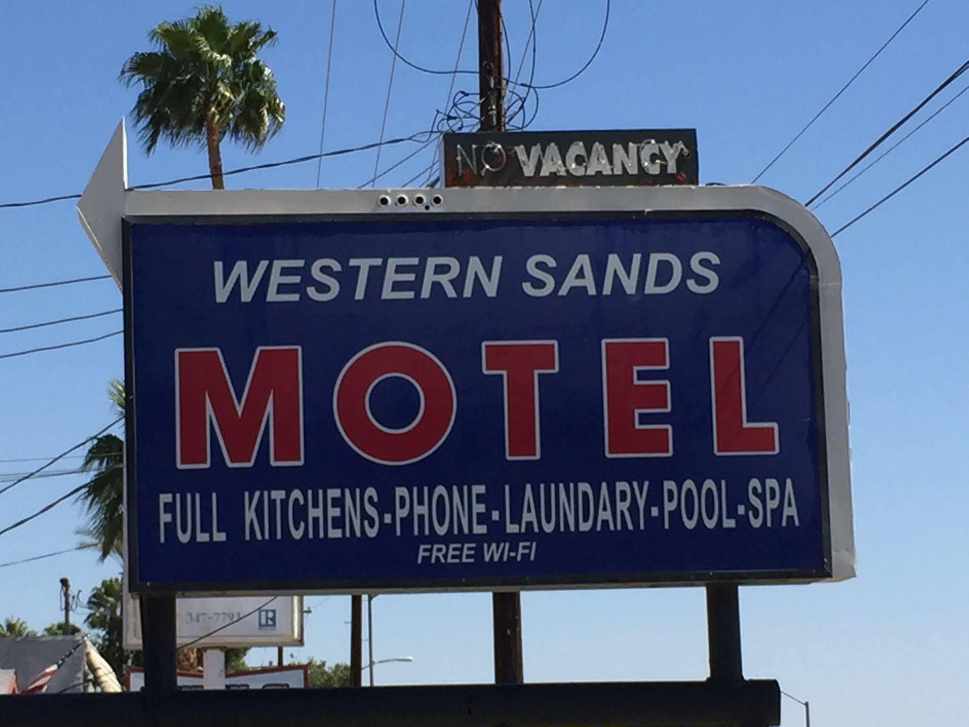 Western Sands Motel Indio Esterno foto